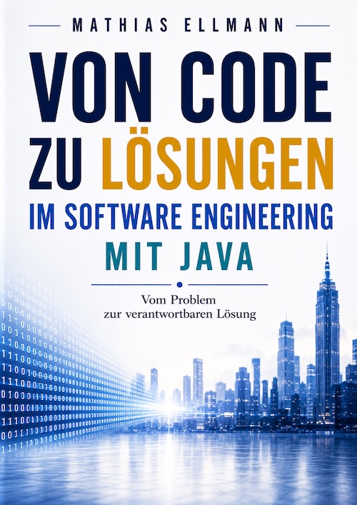 Buchcover Von Code zu Lösungen im Software Engineering mit Java