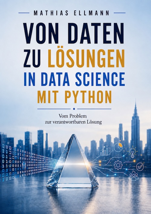 Buchcover Von Daten zu Lösungen in Data Science mit Python
